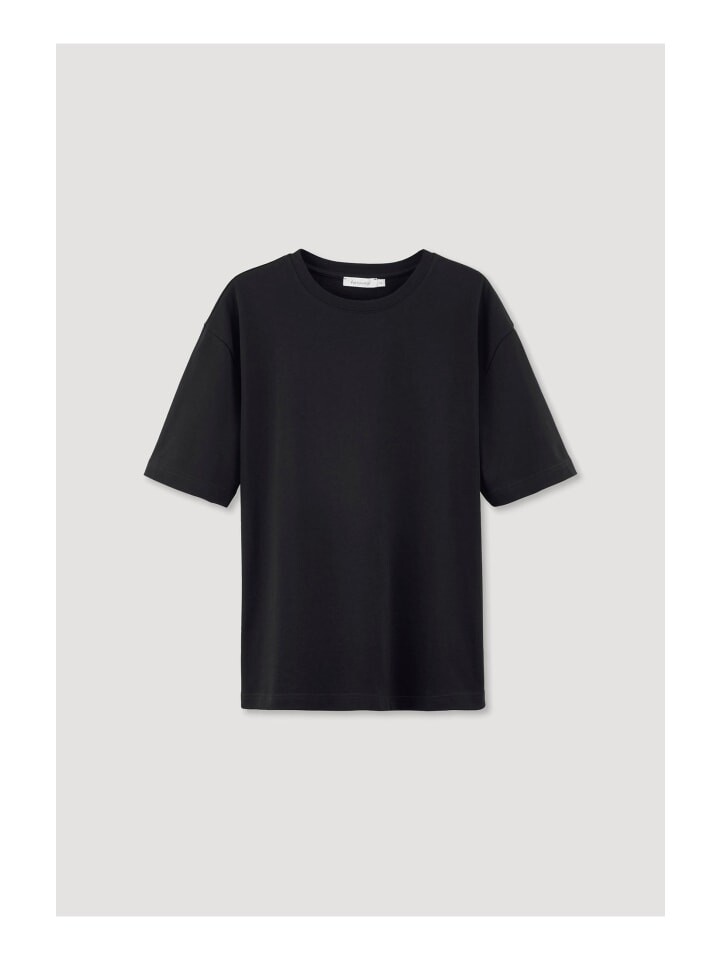 

Футболка Hessnatur Oversize aus reiner Bio Baumwolle, черный