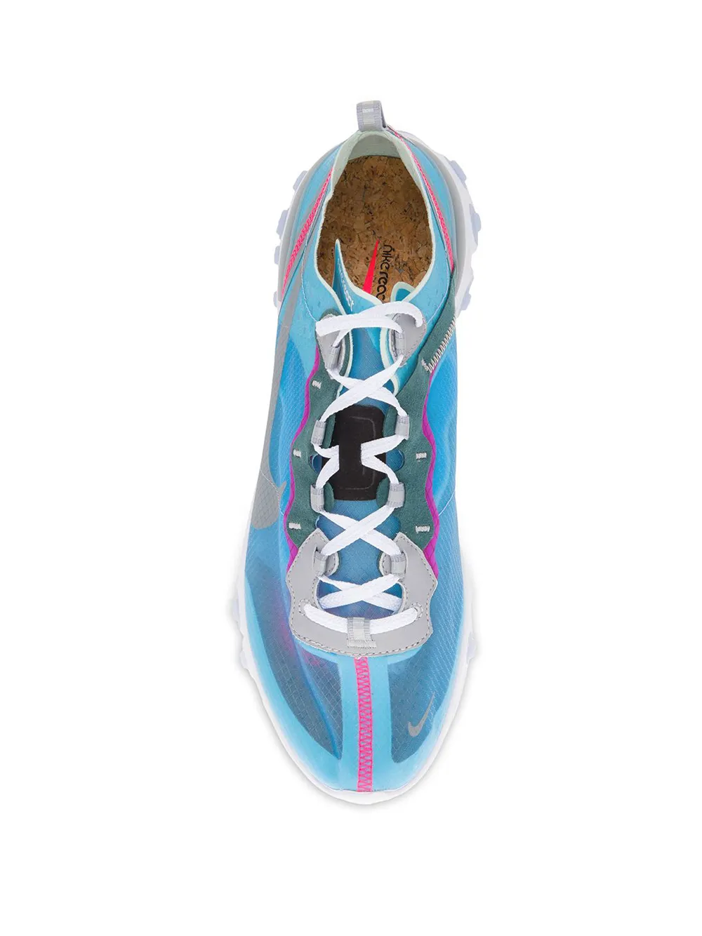 Кроссовки Undercover X Nike React Element 87, синий — фото 4