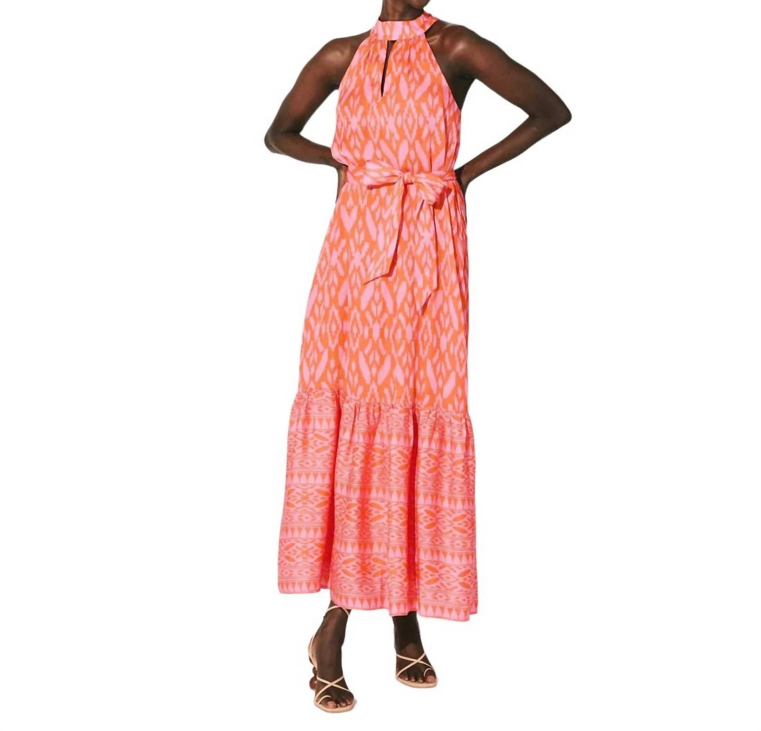 

Джанис платье миди в джаипурском икате Cleobella, Jaipur Ikat