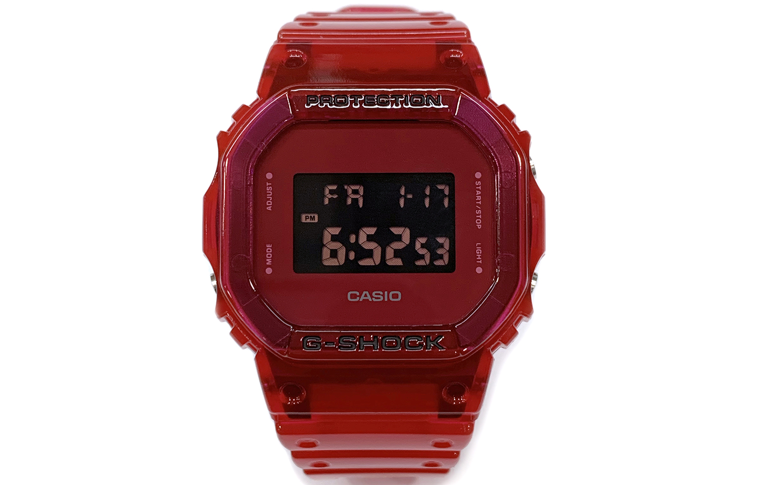 

CASIO Женские часы серии G-SQUAD Red DW-5600SB-4ER