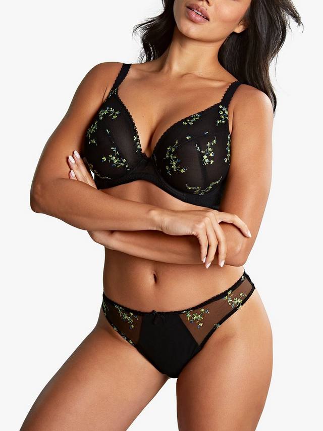 

Бюстгальтер Meadow Plunge Panache, Black