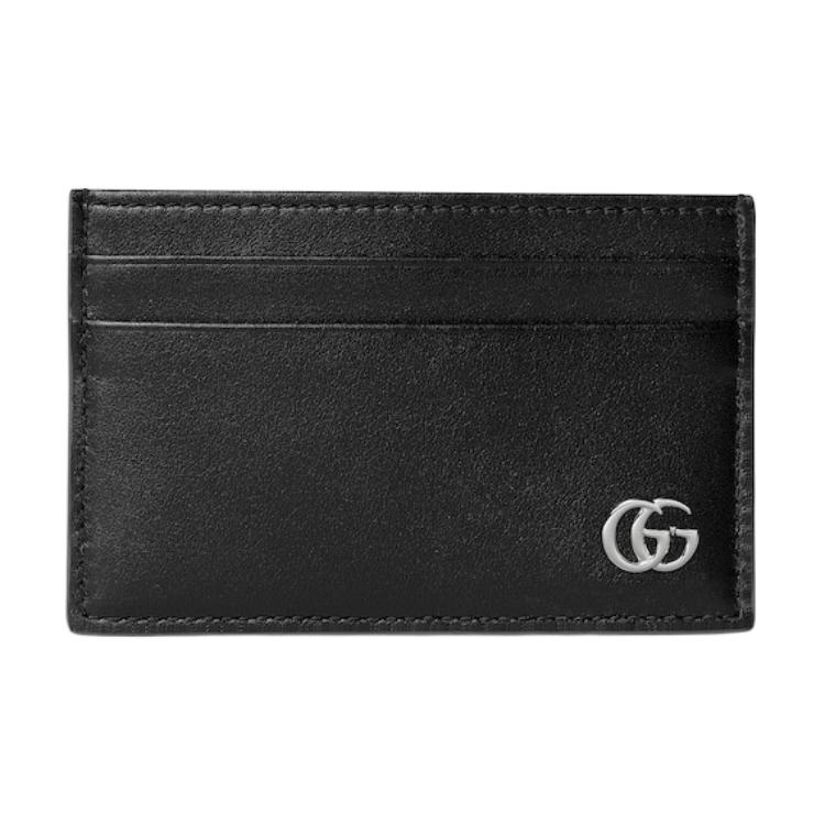 

GUCCI Кожаный картхолдер унисекс черный