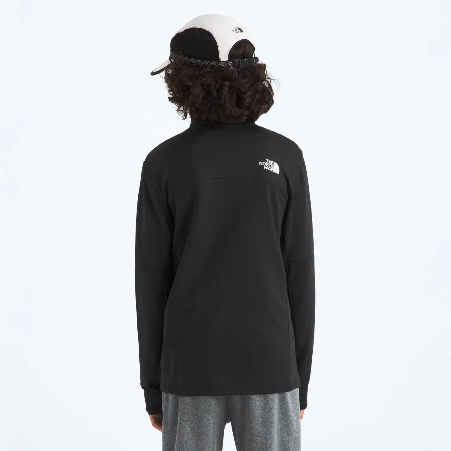 Детская флисовая куртка с молнией The North Face, Tnf Black — фото 2