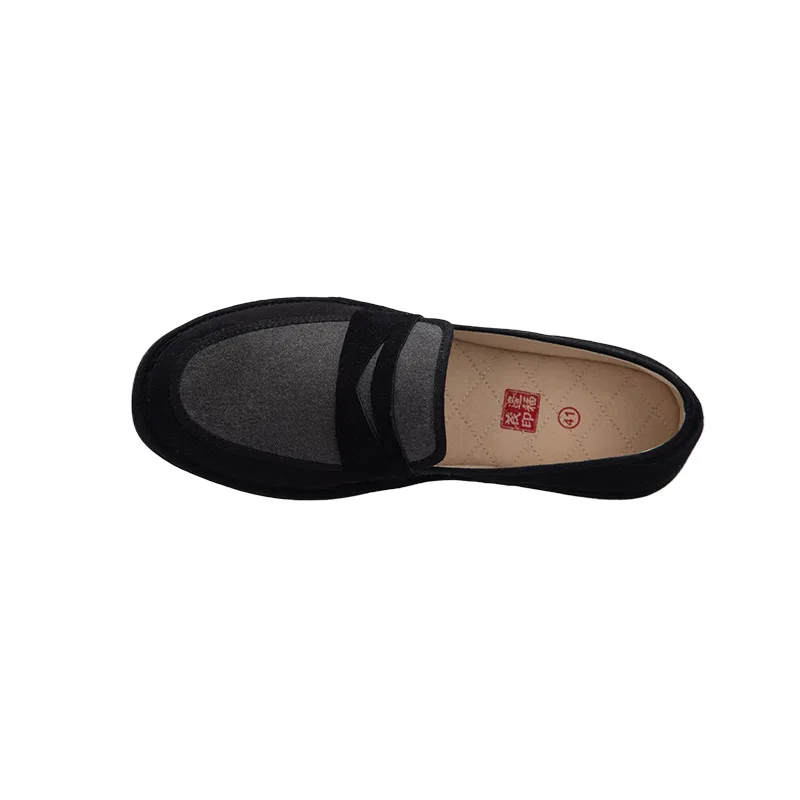 BIANFUMAO Fabric Casual Shoes Men's Black — фото 3