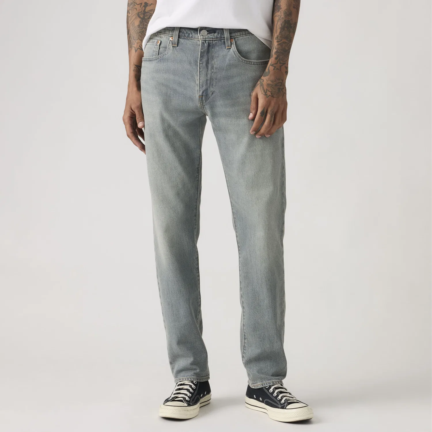 Мужские джинсы 502 Taper Levi's, Blue Grey Wash — фото 2