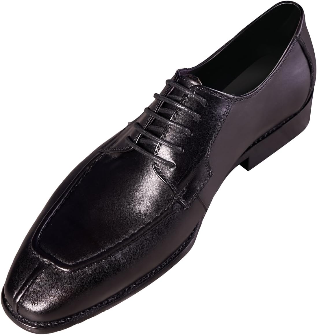 

Мужские оксфорды Santimon, черные туфли с кожаными шнурками, дерби, модные деловые повседневные оксфорды для мужчин