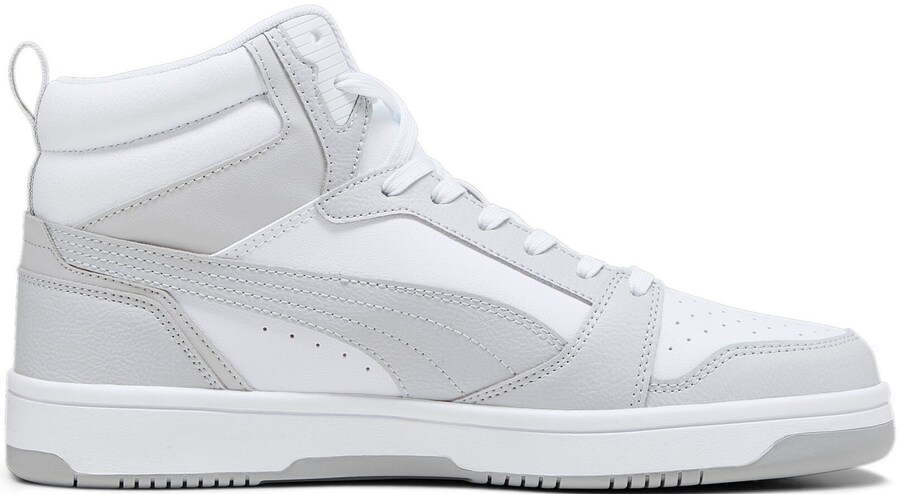 Высокие кроссовки PUMA Rebound V6, Light grey/White — фото 3