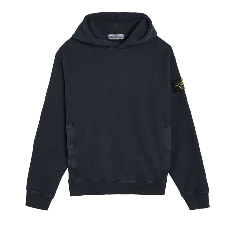 

Худи Stone Island Garment Dyed Hoodie 'Navy Blue', синий
