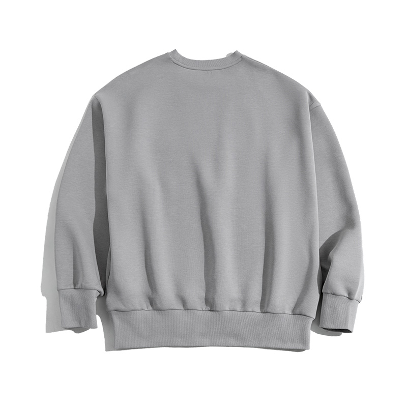 

Мужские толстовки с круглым вырезом, средней толщины, стандартного размера Maden, светлый серый