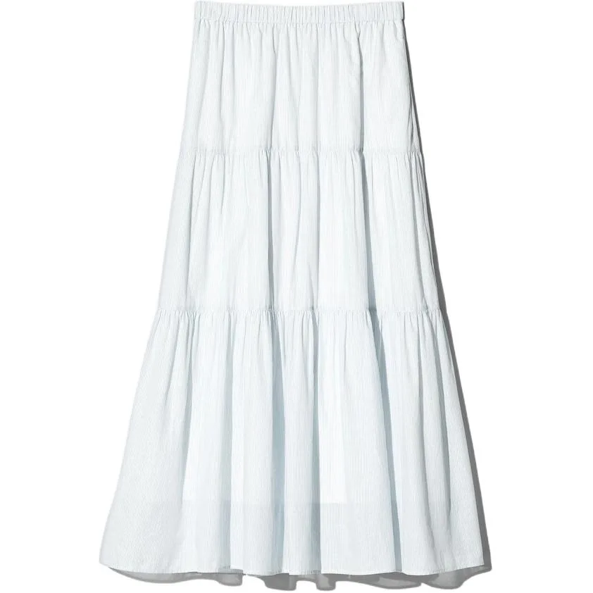 Юбка длинная женская Casual SS26 UNIQLO, розовый синий