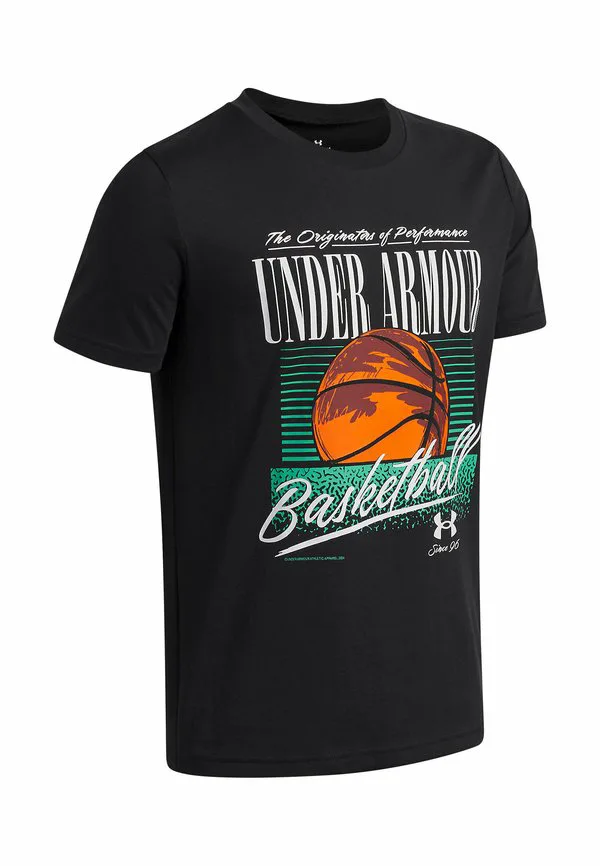 Спортивная футболка для баскетбола Under Armour, Black — фото 3