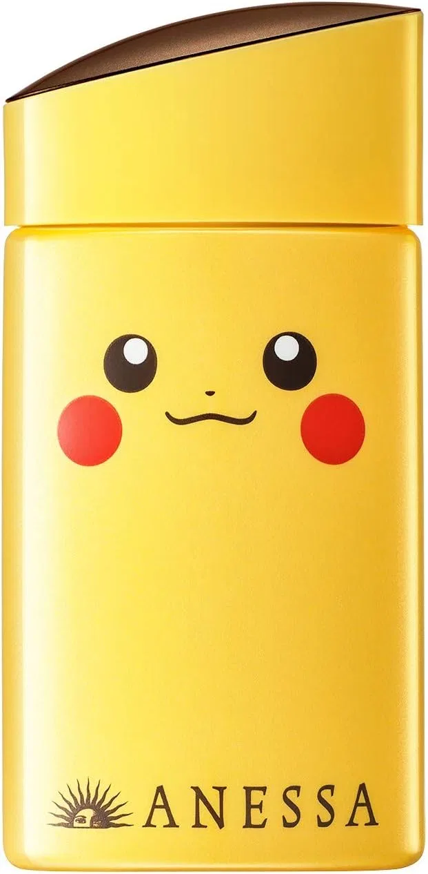 Солнцезащитное молочко ANESSA Perfect UV Skin Care Milk, лимитированная серия Pokemon, 60 мл, Пикачу