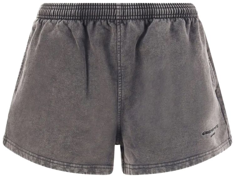 

Беговые шорты Alexander Wang цвета «выцветший черный»