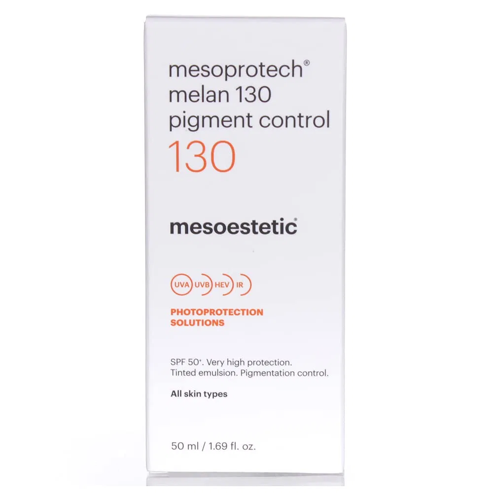 Солнцезащитный крем «Melan 130+ Pigment Control» SPF 50 от Mesoestetic Mesoestetic