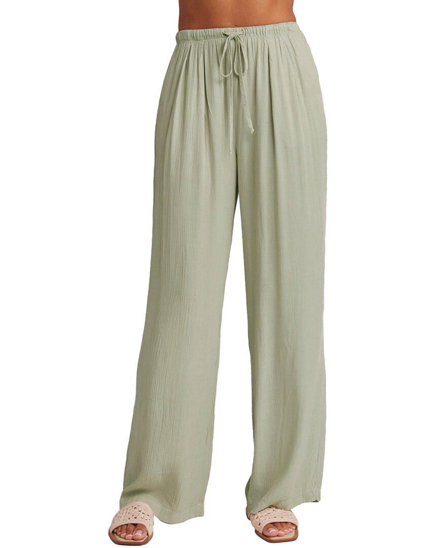 

Брюки Bella Dahl Easy Pleated Wide Leg, синий