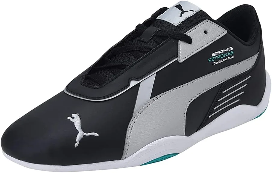 Кроссовки PUMA Unisex Mapf1 R-cat Machina, черный/зеленый/серебряный
