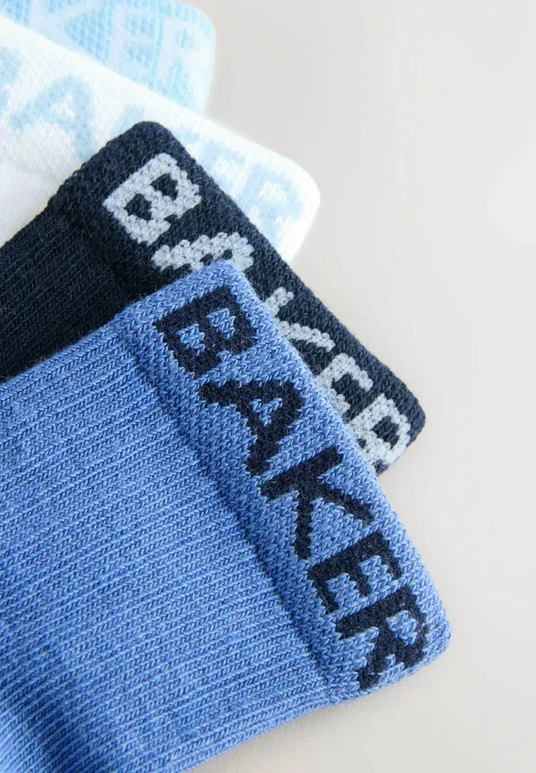 Носки 5 пар Baker By Ted Baker, голубой, светло-голубой, темно-синий — фото 3