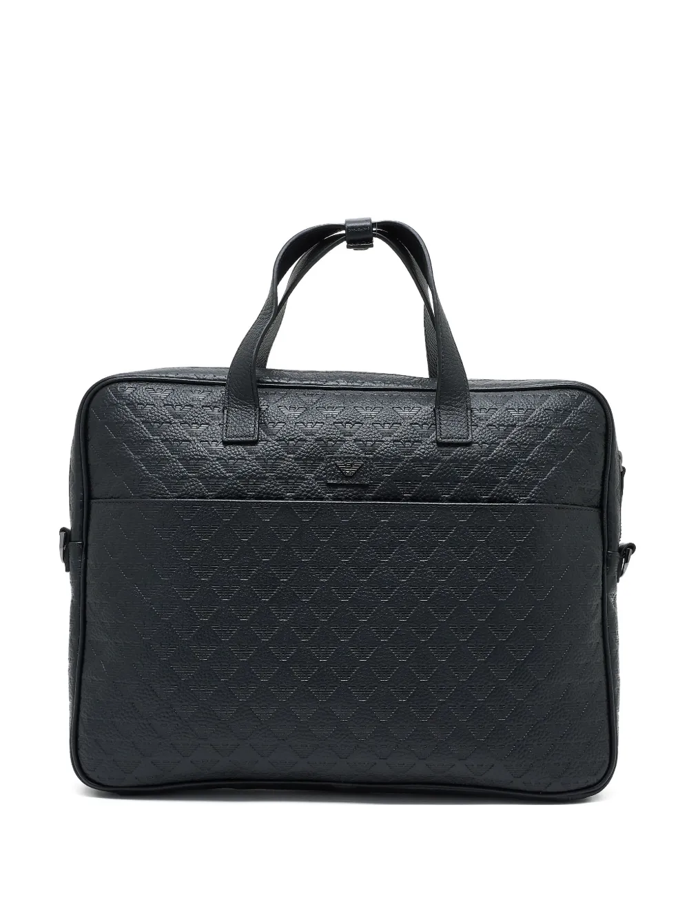 

Портфель с узором EMPORIO ARMANI, черный