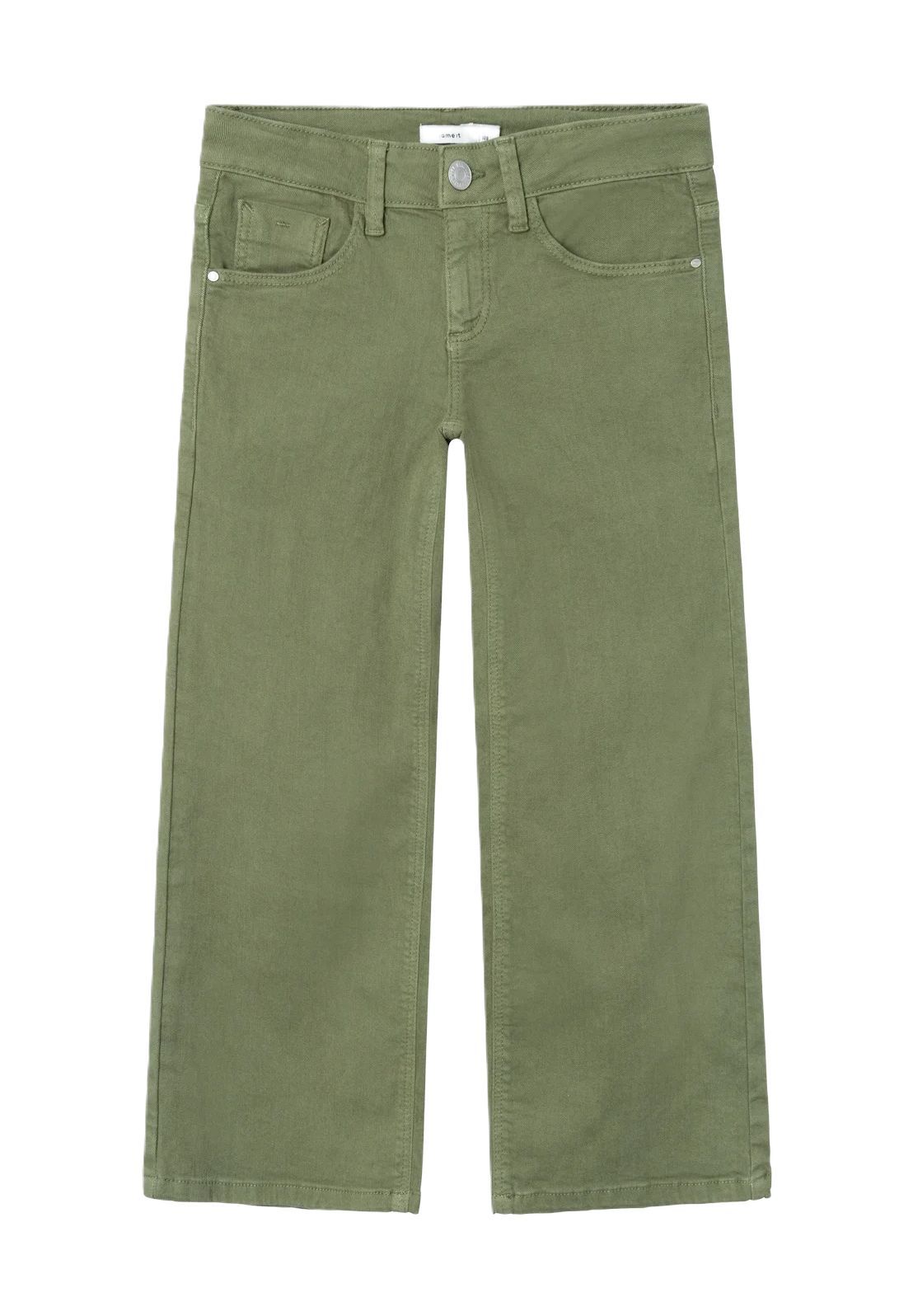 

Брюки джинсовые, пятикарманные, шлевки для ремня, детские Name it, цвет 194678 Deep Liche