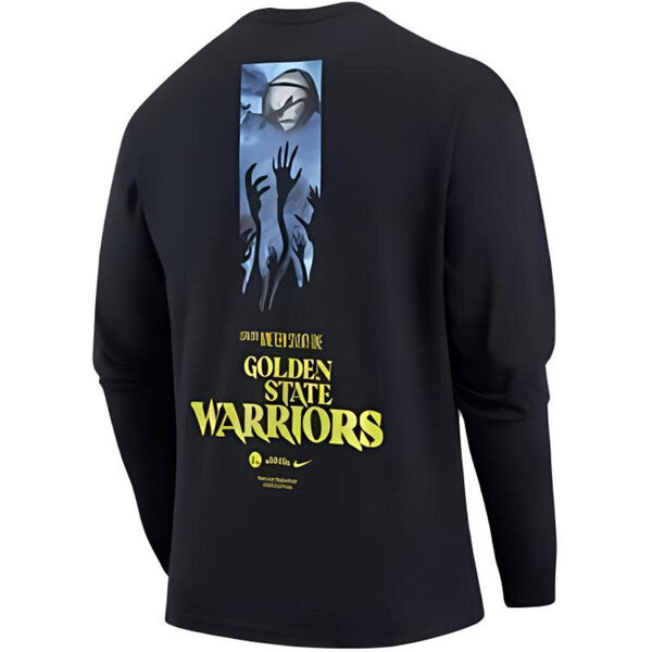 Футболка x nba t-shirts 'golden state warriors' Nike, черный — фото 2