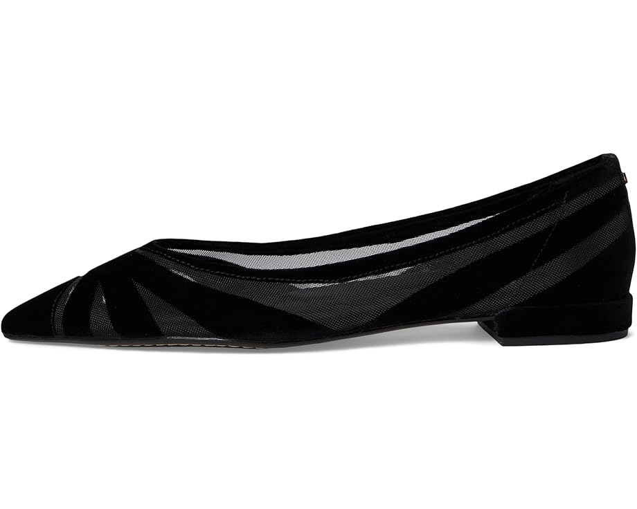 Балетки Birdies The Goldfinch 15 Ballet Flat, цвет Black Velvet Mesh — фото 4