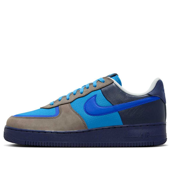 

Кроссовки x stash air force 1 low 'soft grey harbor blue' Nike, серый