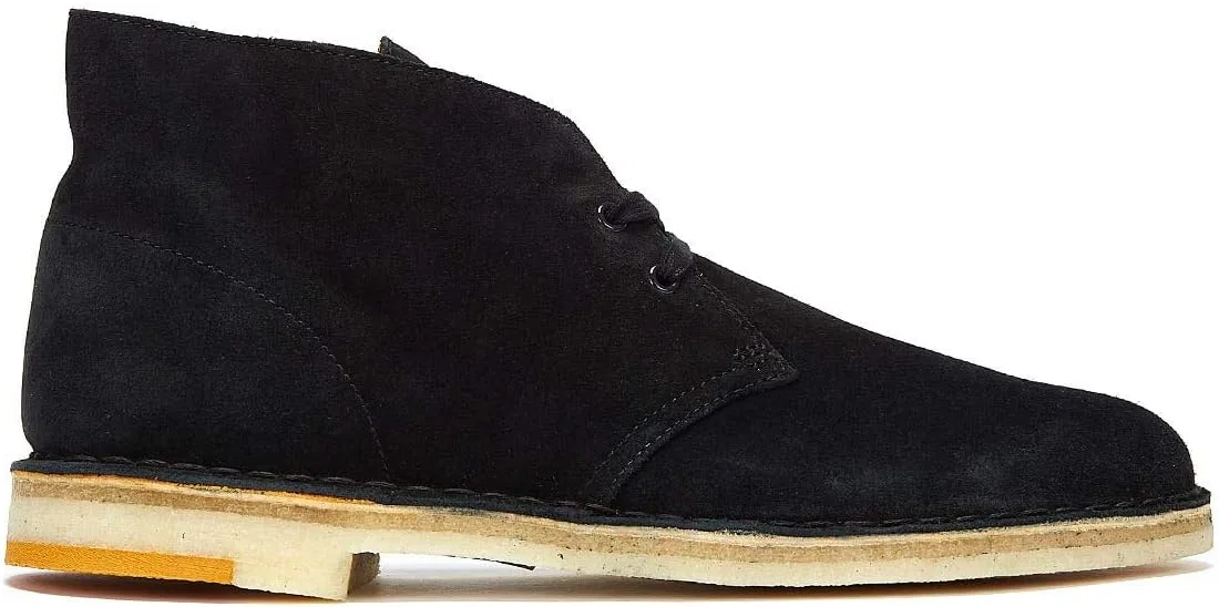 Мужские ботинки Clarks с короткими сапогами в стиле "Desert" Clarks Originals, черный/оранжевый — фото 2
