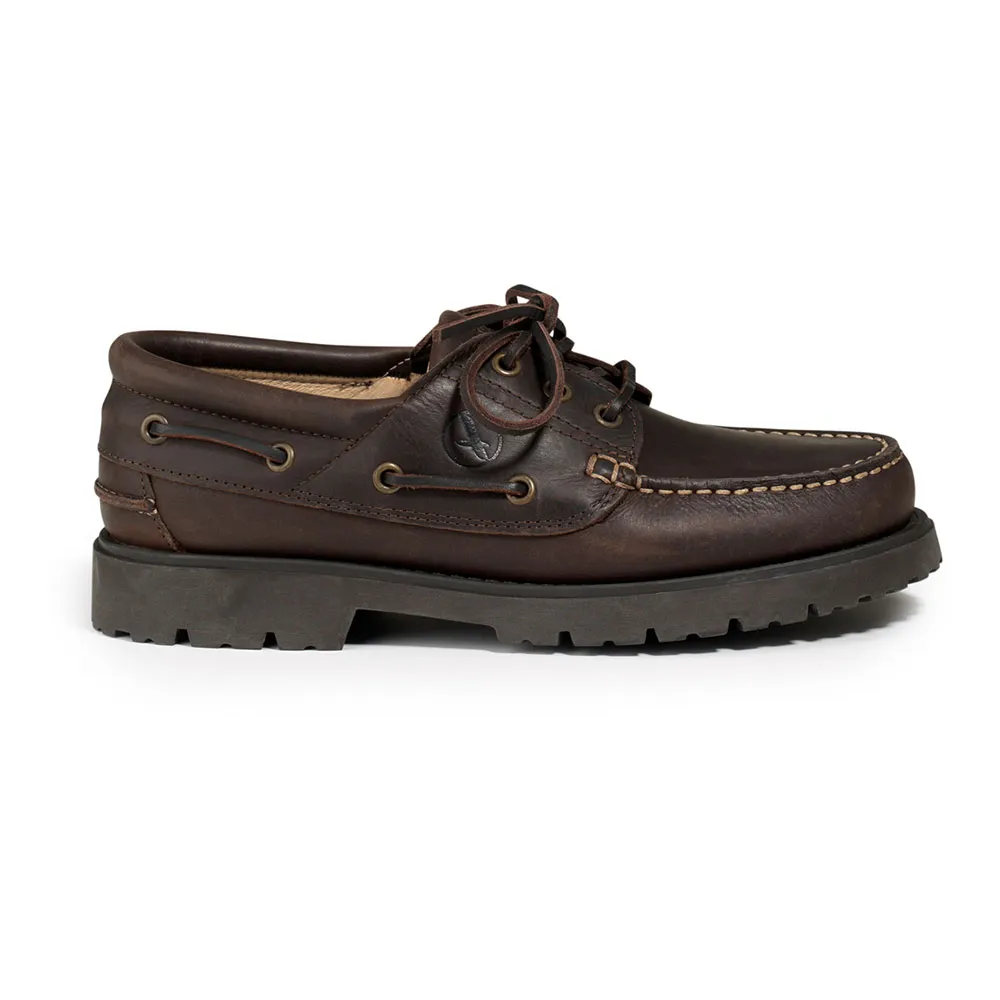 Лоферы Aigle Tarmac boat shoes, коричневый