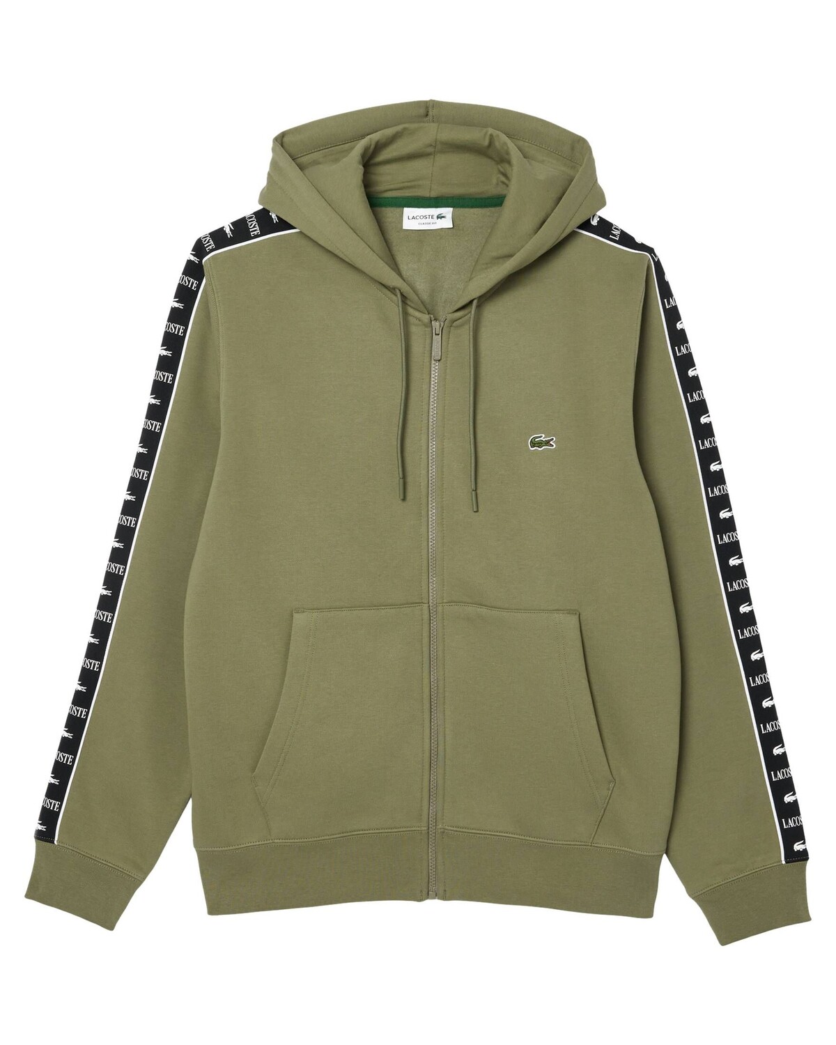 

Толстовка с капюшоном для джоггеров Lacoste, зеленый