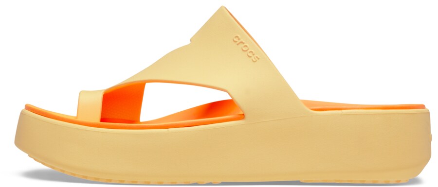 Сандалии с Т-образной перемычкой Crocs, Yellow
