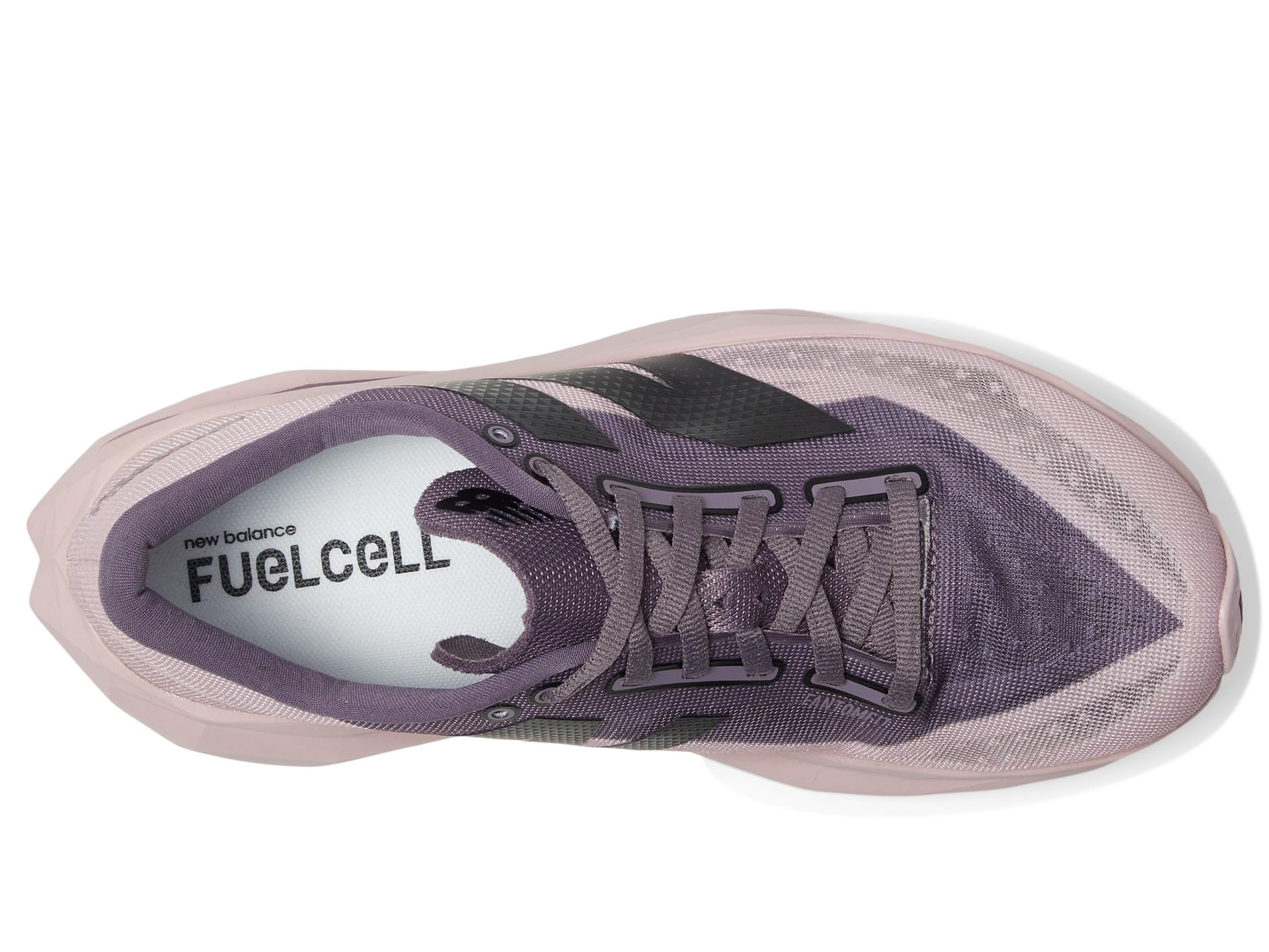 Кроссовки New Balance Fuelcell Rebel V4, Twilight Haze/Dark Ice Wine/Black — фото 2