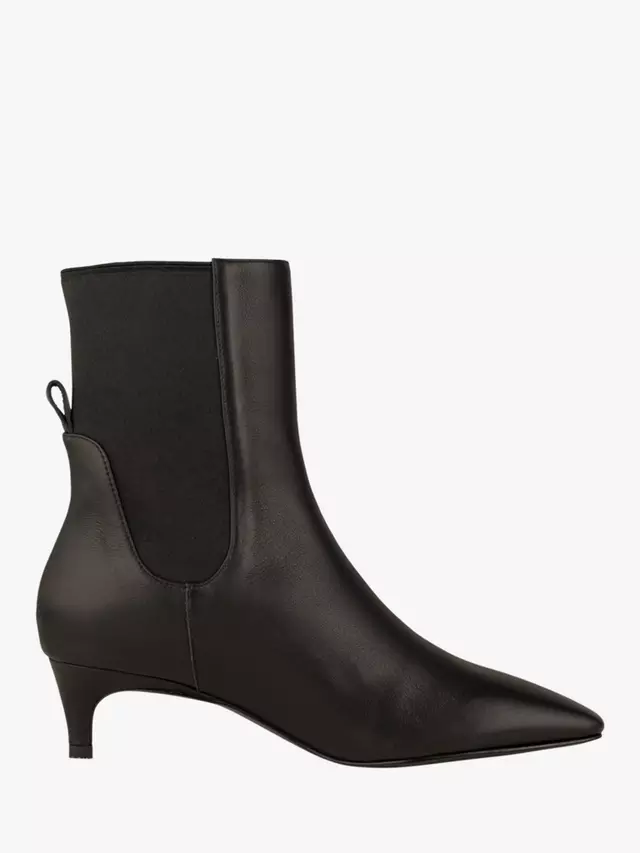 

Ботильоны SHOE THE BEAR Ingrid Leather Heeled Pointed Chelsea, черный