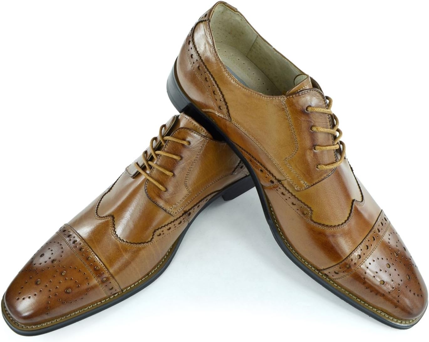 

Moda Di Raza - Мужские туфли из кожи для деловых, формальных и повседневных мероприятий