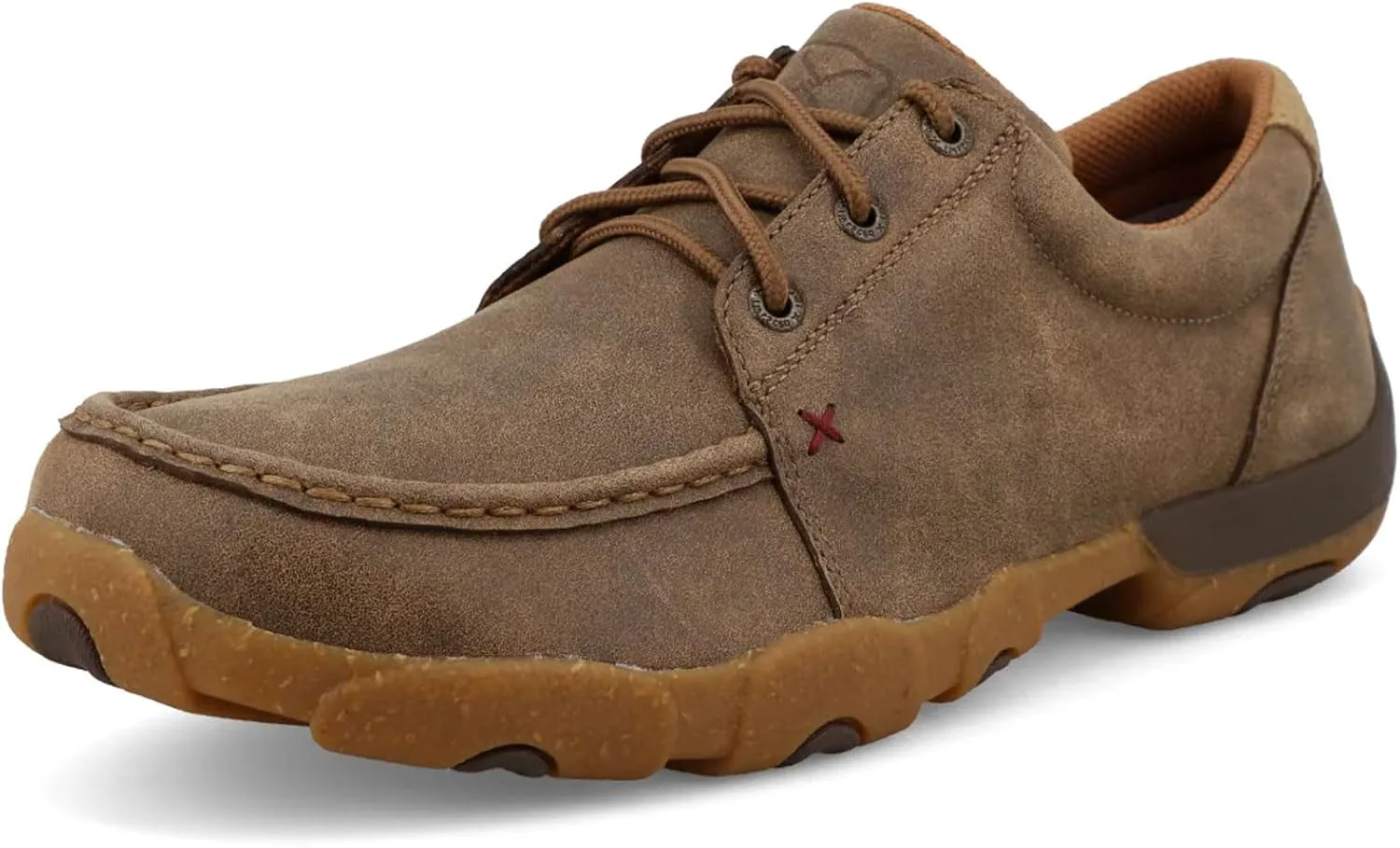 Мокасины для вождения Twisted X Men Boat Shoe Ultralite X Shitake — фото 3