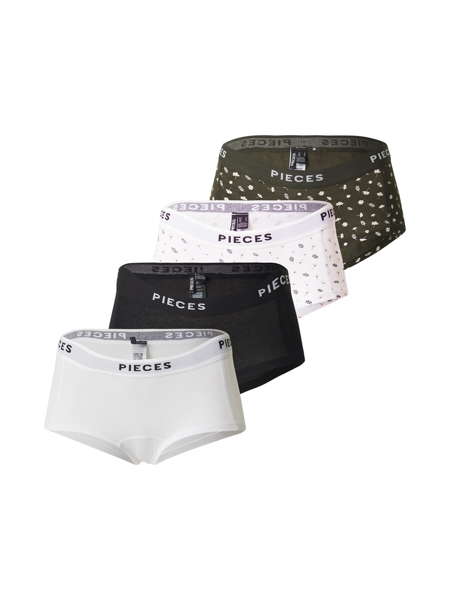 

Бой-шорты PIECES, цвет Light grey/Fir/Black/White