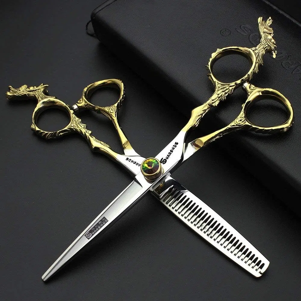 Парикмахерские ножницы 6 дюймов Japan 440C Sharonds, 6-Inch 2 Pieces — фото 3