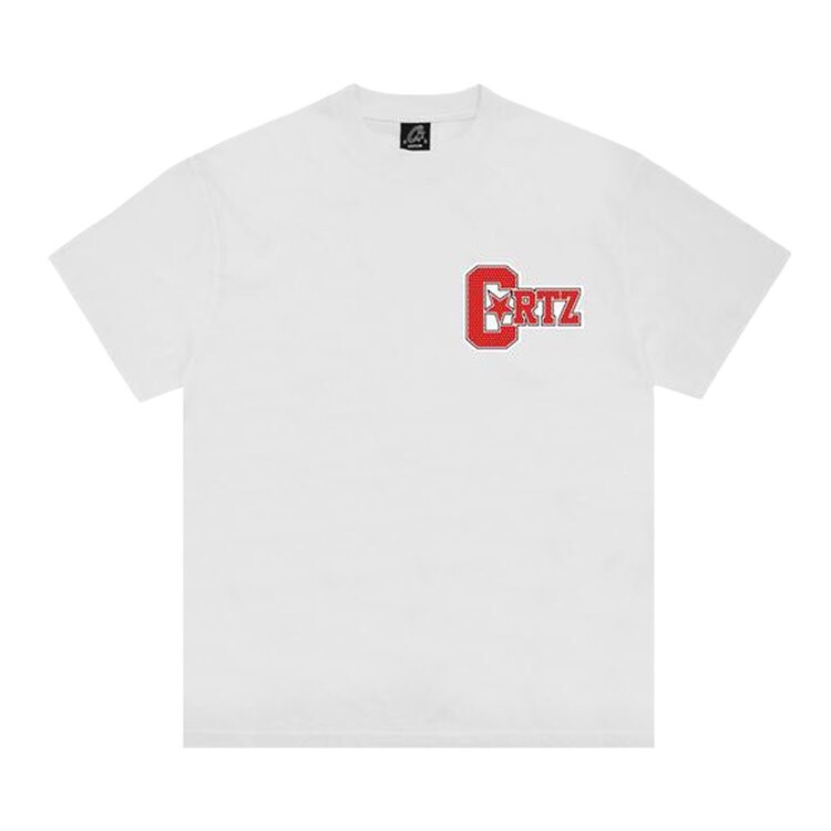 

Футболка Corteiz CRTZ Star Mesh Tee *New Blank*, цвет White/Red