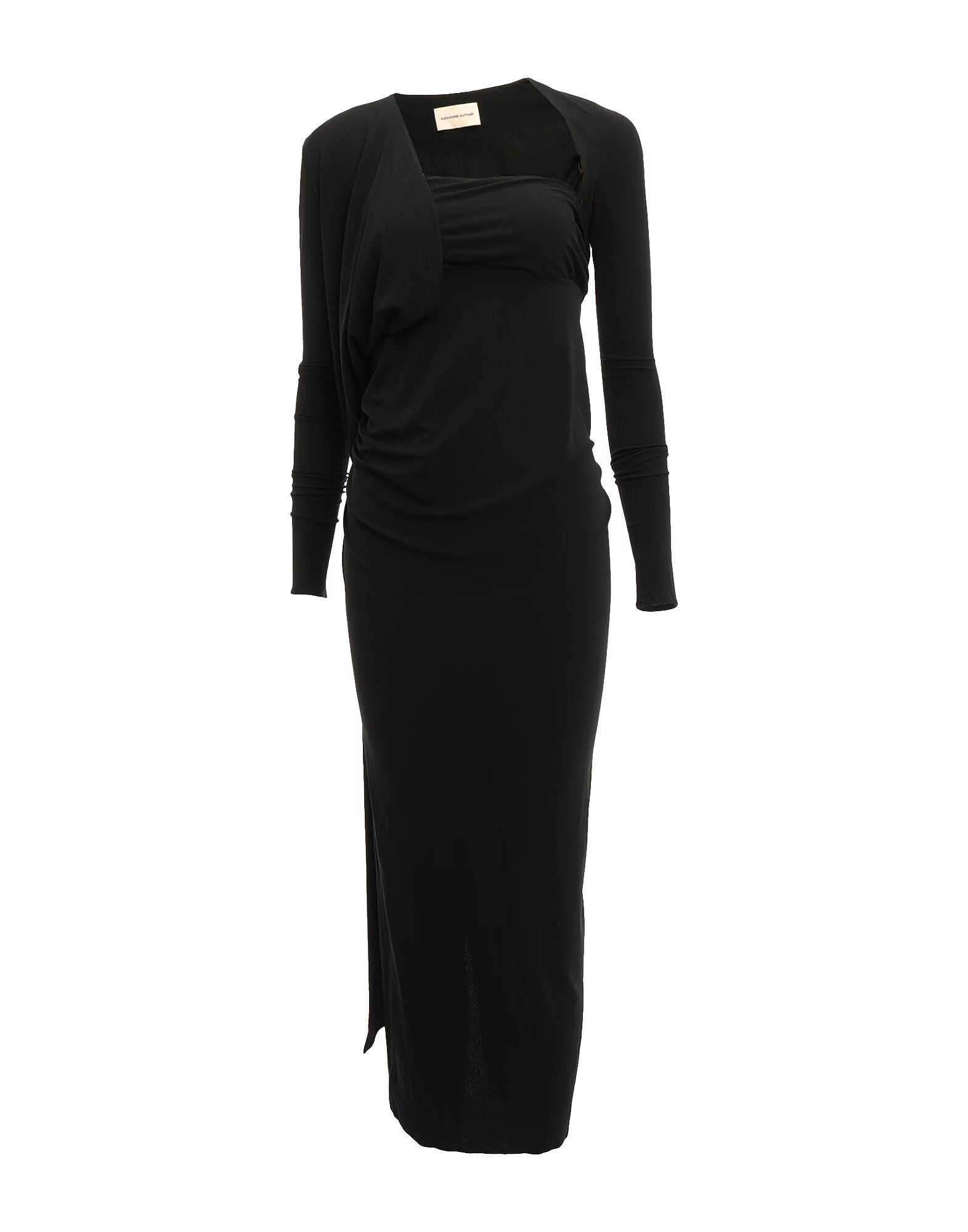 

Макси платье Alexandre Vauthier, черный