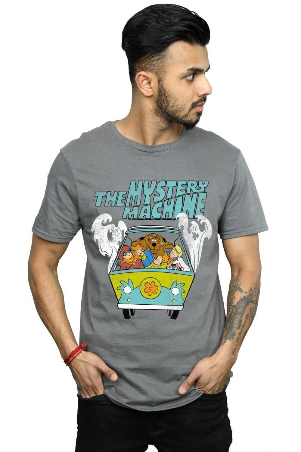 

Футболка «Таинственная машина» Scooby Doo, серый