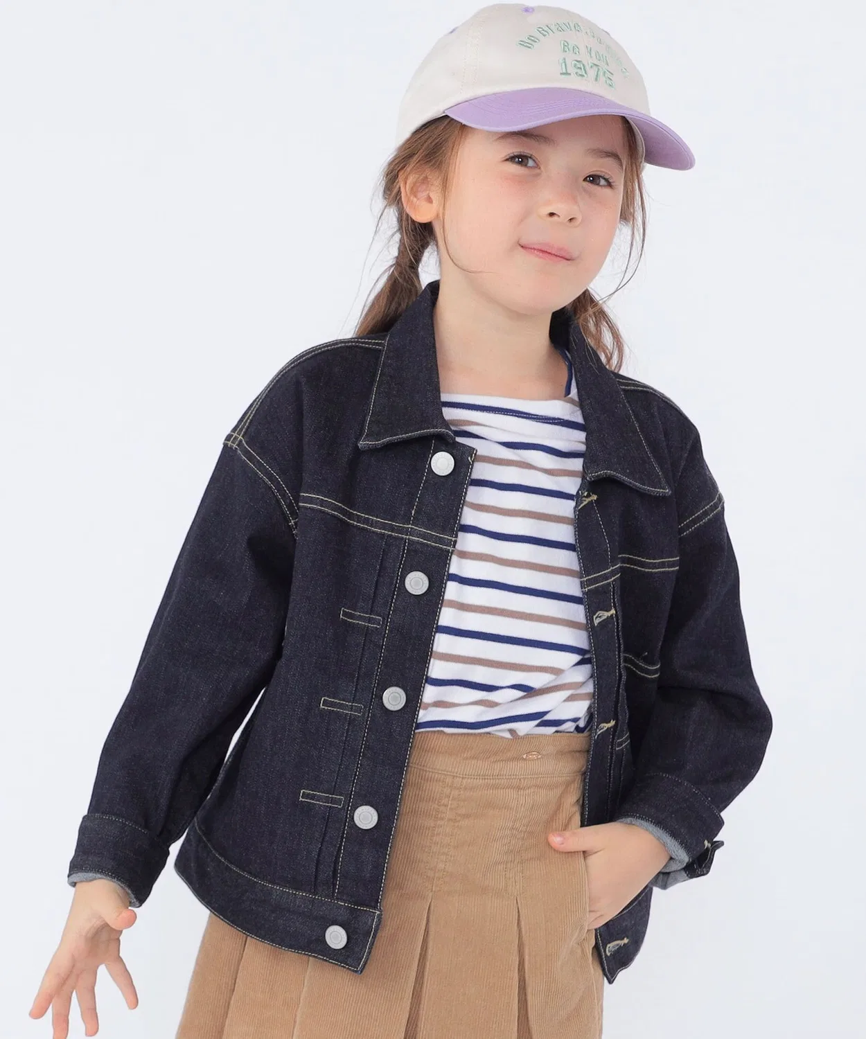 Джинсовая куртка Vintage Like Indigo, SHIPS KIDS, рост 100-130 см, цвет Navy — фото 2