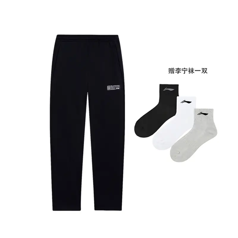 

Sports Life Collection Вязаные спортивные штаны Мужские A LINING, черный