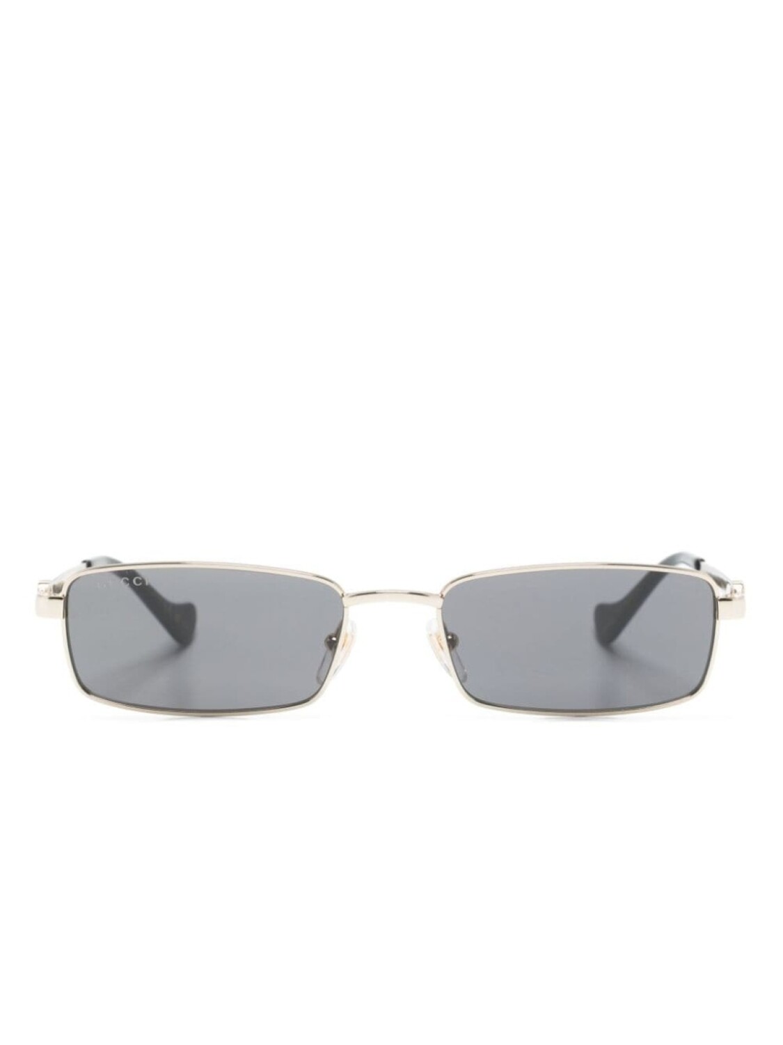 

Солнцезащитные очки в прямоугольной оправе Gucci Eyewear, черный
