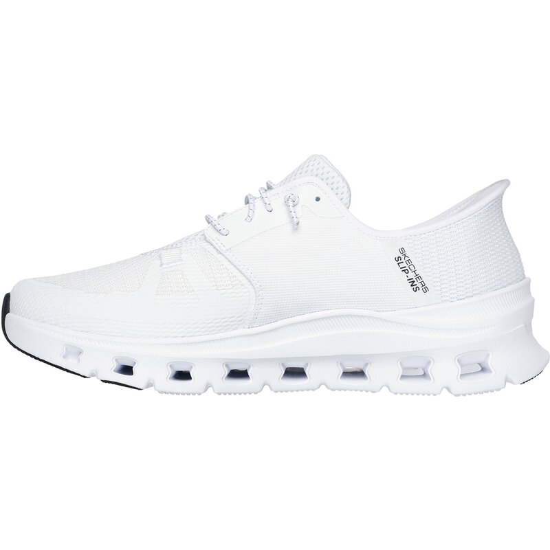 Тапочки скользящие-шаговые Skechers, цвет weiß wht — фото 4