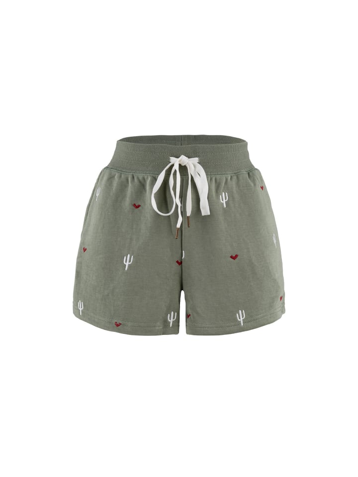 

Пижамные шорты Wild Lands светло-зеленого цвета P.J. Salvage