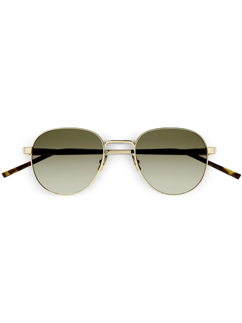 

Солнцезащитные очки с логотипом Saint Laurent Eyewear, золотой