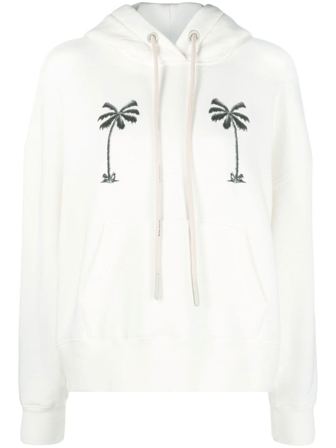 

Palm Angels худи с графичным принтом, белый