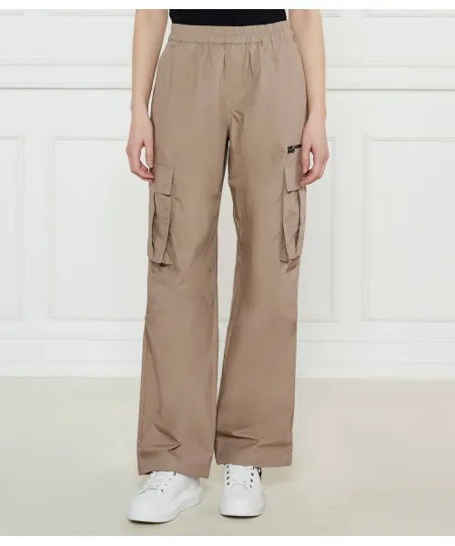 

Брюки-Карго Flare fit Karl Lagerfeld Jeans, коричневый