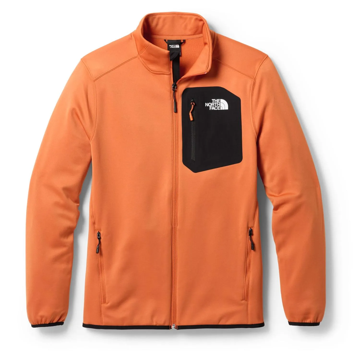 

Куртка Crest на молнии The North Face, Iron Bronze/Tnf Black