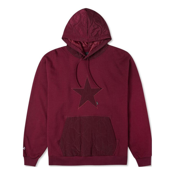 

Толстовка cozy utility hoodie 'burgundy' Converse, бургундия