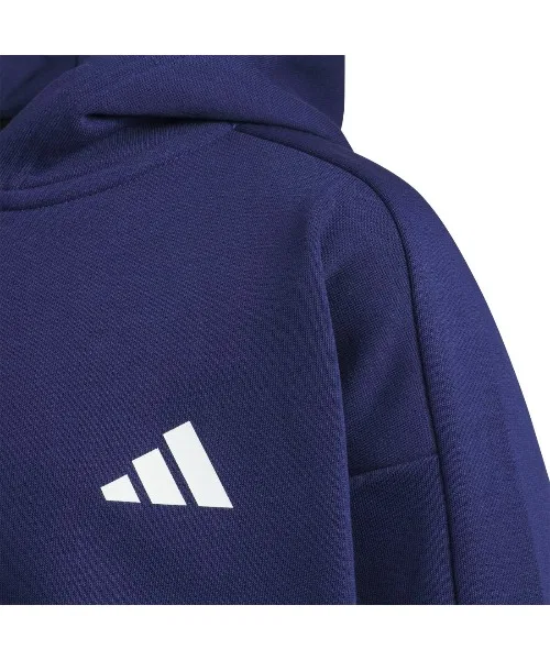 Толстовка Adidas Wording Pack свободного кроя из французского махрового трикотажа на молнии — фото 4